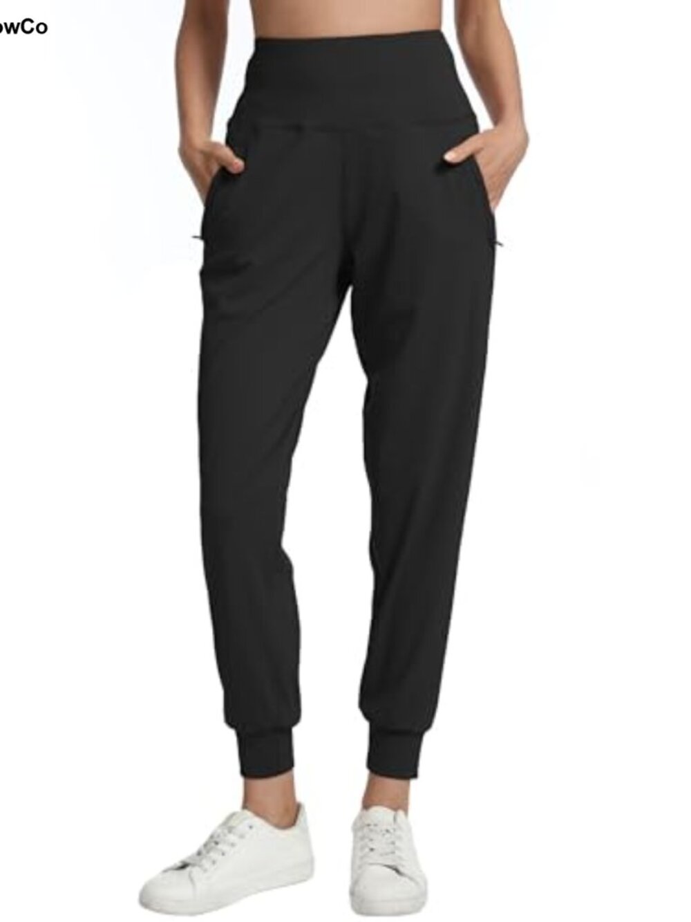 Joggers for Women with Zip Pocket Lightweight Sweatpants